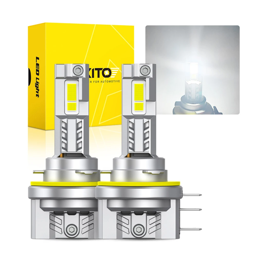 

AUXITO 2 шт. H15 LED лампы для фар Canbus, ближний/дальний свет, DRL, суперяркие, для Volkswagen, Mercedes, VW Golf 7, Ford Kuga, Mazda CX5