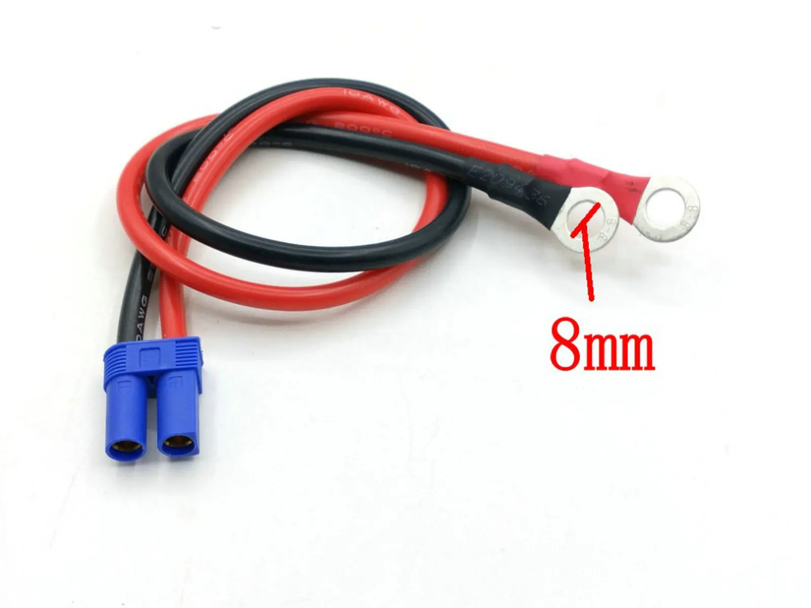 1PCS Power supply Terminal Battery Charger to EC5 female 10awg cable