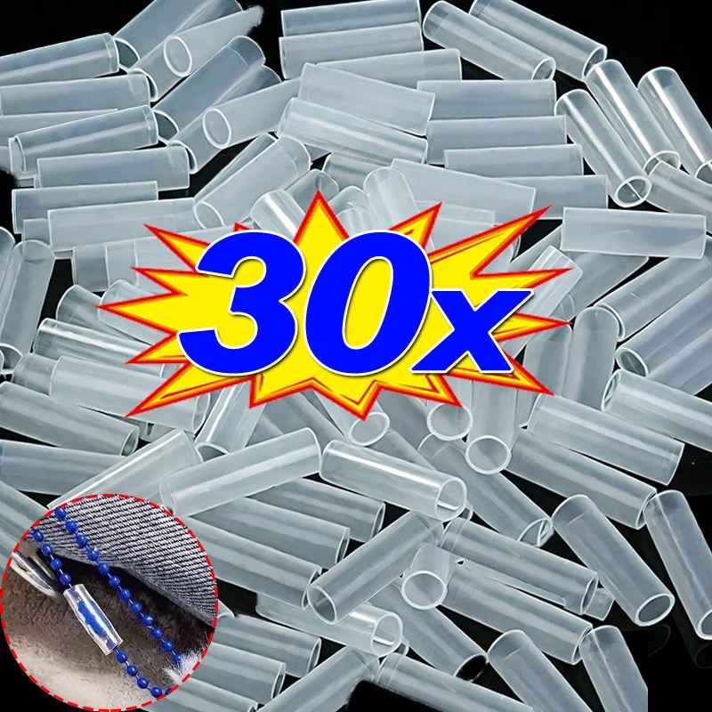 

30 шт., цепочка из бисера, анти-потерянная крышка, кулон, акриловая цепочка для карт, спадающий брелок для ключей, защитный чехол для предотвращения падения, цепочка из бисера