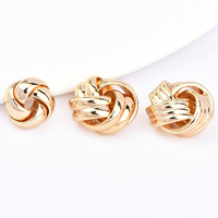 (7730) 6PCS 9MM 12MM 24K Gold Color Pineapple knot Shape Bracelet Beads septum Beads High Quality Jewelry Accessories Wholesales