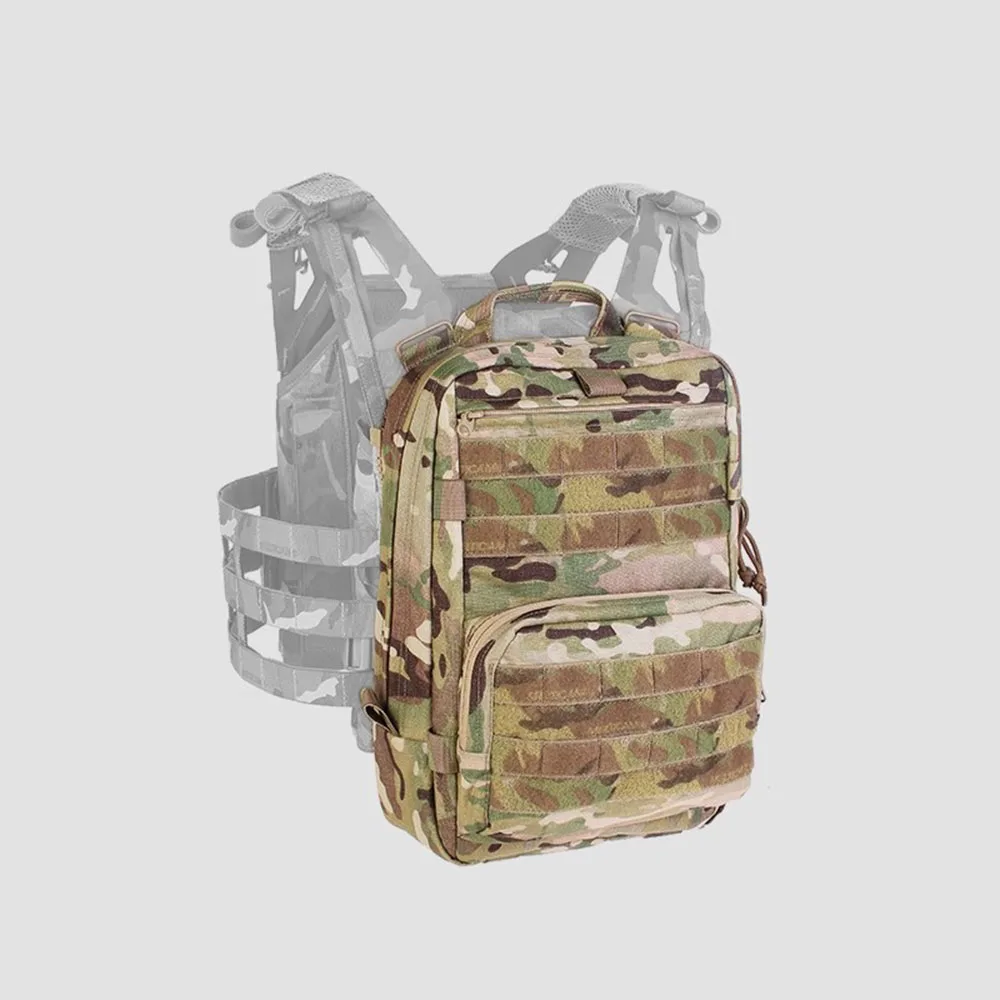 TACTICAL Vest JPC-R Series Zipper Backpack Multipurpose Knapsack For JPC AVS SPC RS15