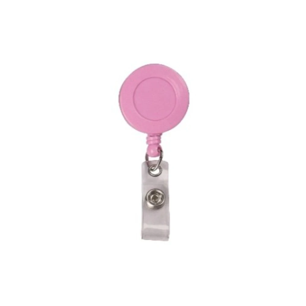 

Fashion 1PC Office Supplies Nurse Doctor Exhibition Retractable Badge Reel Pull Buckle ID Name Card Badge Clip