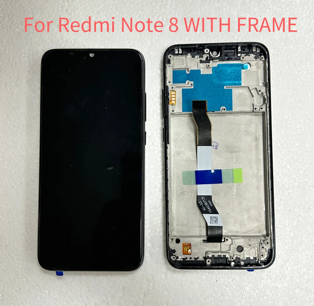 

ЖК-дисплей с сенсорным экраном и рамкой для Xiaomi Redmi Note 8