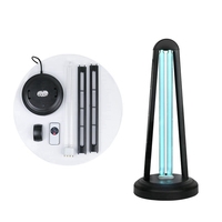 B04B-UV Disinfection Lamp Household Mite Sterilization Lamp For 35㎡ 38W UV + Ozone Double Sterilization EU Plug