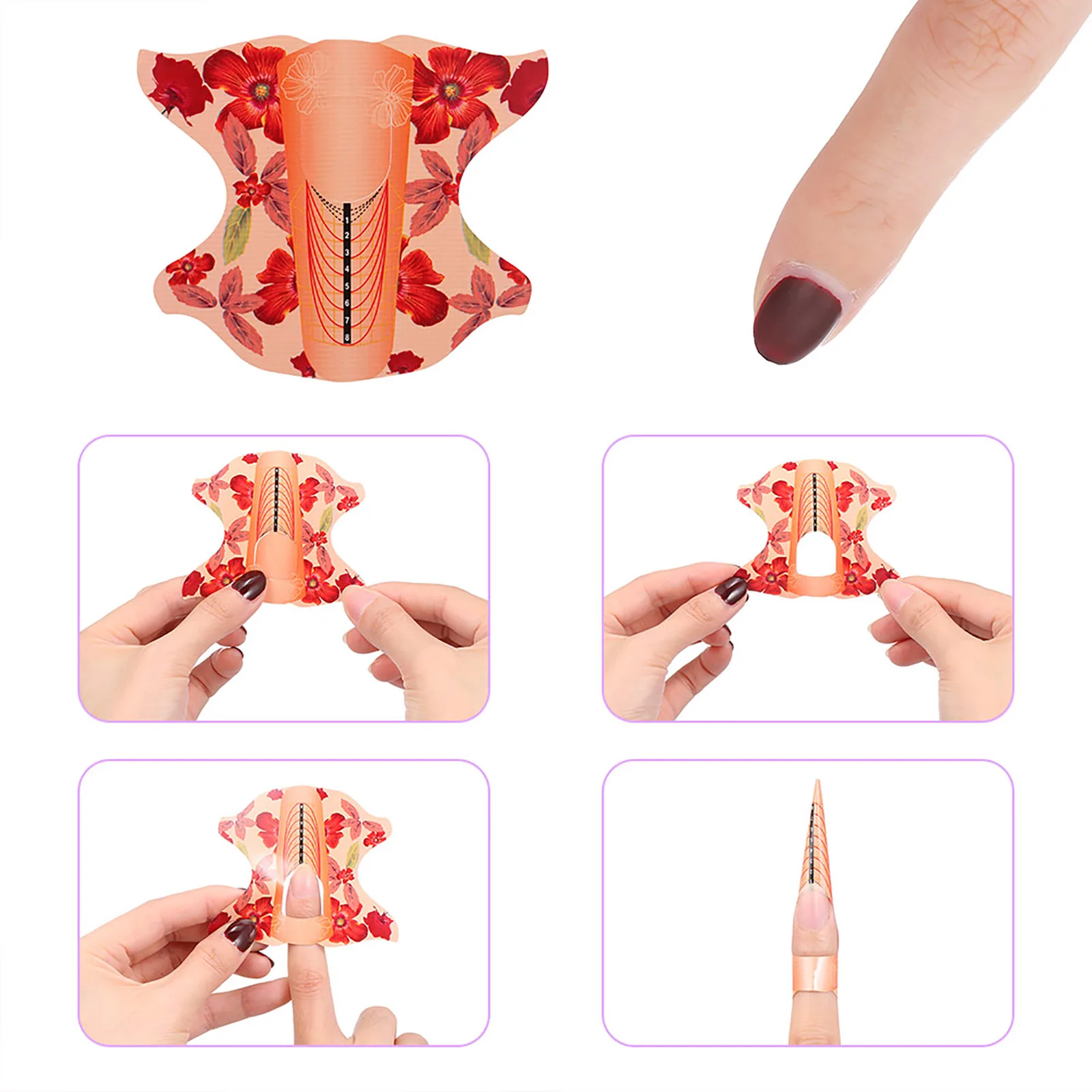 Nail Art Acryl Tip Gel Verlenging Nagellak Styling Tools Formulieren voor Nagels Verzorging Nagelontwerpmodel
