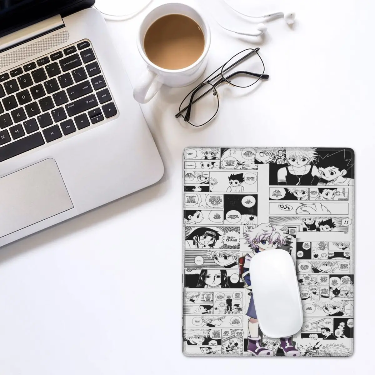 Anime HXH Hunter X Hunter Killua Zoldyck Mouse Pad Gamer PC Laptop Mats Keyboard Computer Gaming Office Accessories Desk Mat