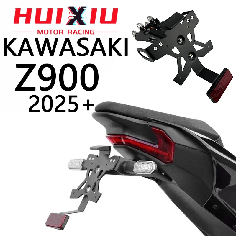 motocycle-accessory-license-plate-support-rear-mudguard-fits-for-kawasaki-new-z900-se-2025-z900-25