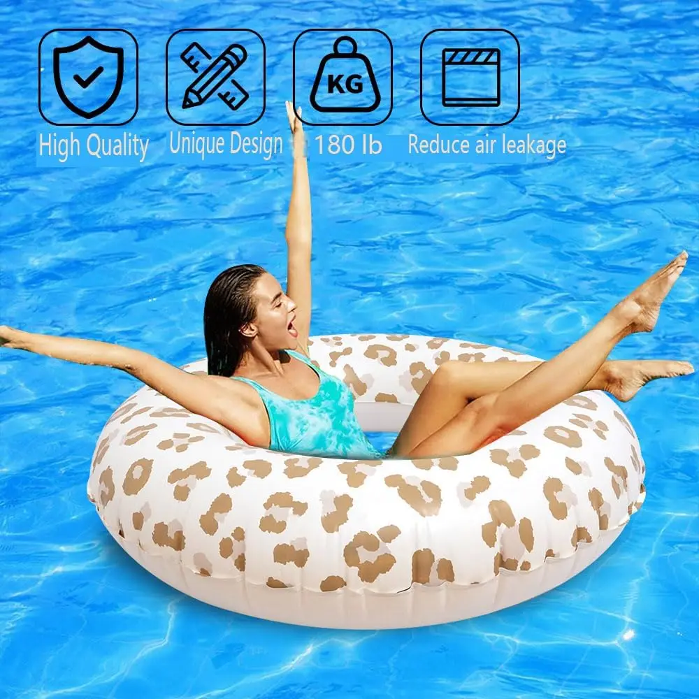 Inflatable Pool Float Tube-35 ใน Tube Float สําหรับผู้ใหญ่ Inflatable Swim Tube Raft พรีเมี่ยมแหวนว่ายน้ํา Heavy Duty ไวนิล Flotation Po