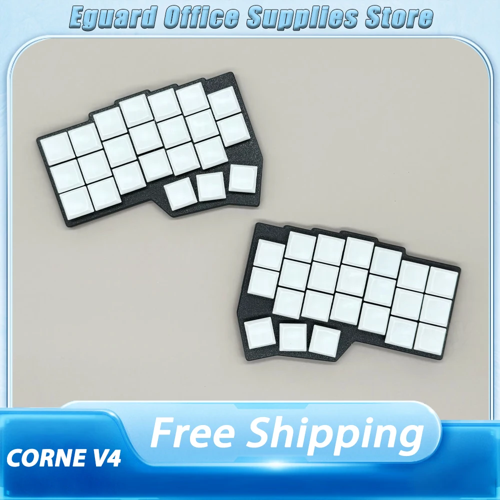 

CORNE V4 Split Mechanical Keyboard 2.4G Wireless Hotswap CORNE V4 Split Keyboard Kaih Choc V1/V2 Switch Ultrathin VIAL Customize