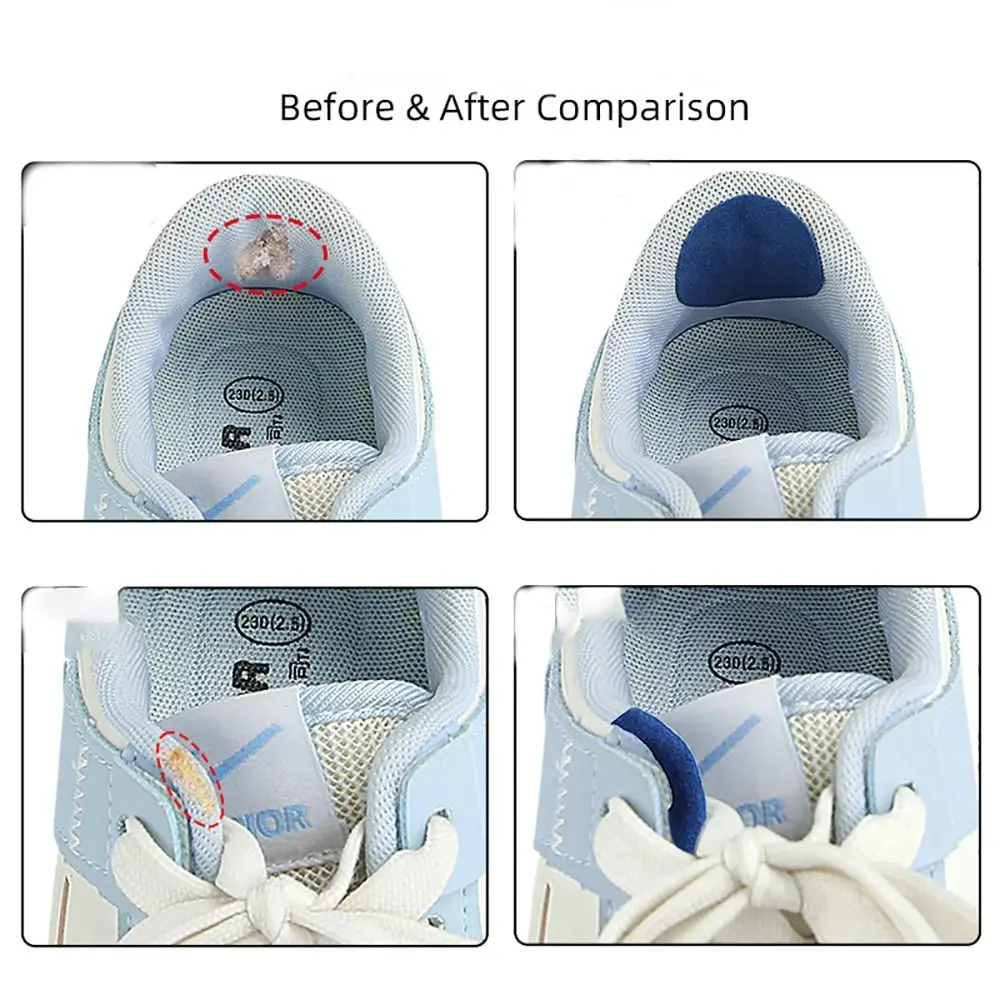 

6pcs Accessories Self-Adhesive Shoe Repair Patch Universal Microfiber Leather Shoe Heel Repair Durable Sneaker Repair Pads