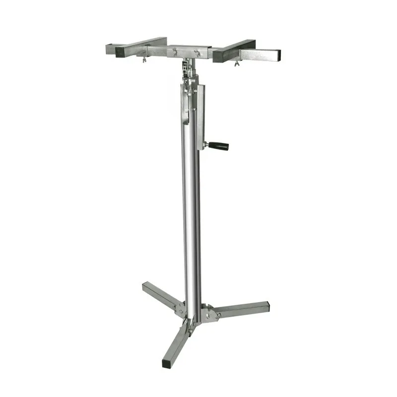 Wall Cabinet Mounting Bracket Hand Cranked Stainless Steel 100KG Load-bearing Lifting Platform（1pcs）