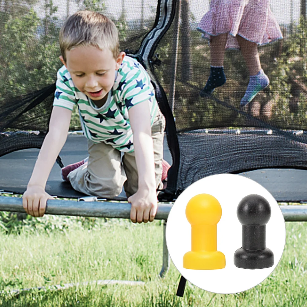 12 قطعة غطاء كروي للترامبولين 25 مللي متر قطر آمن مناسب لا أدوات للاستخدام الداخلي والخارجي ملحقات الترامبولين قطع غيار