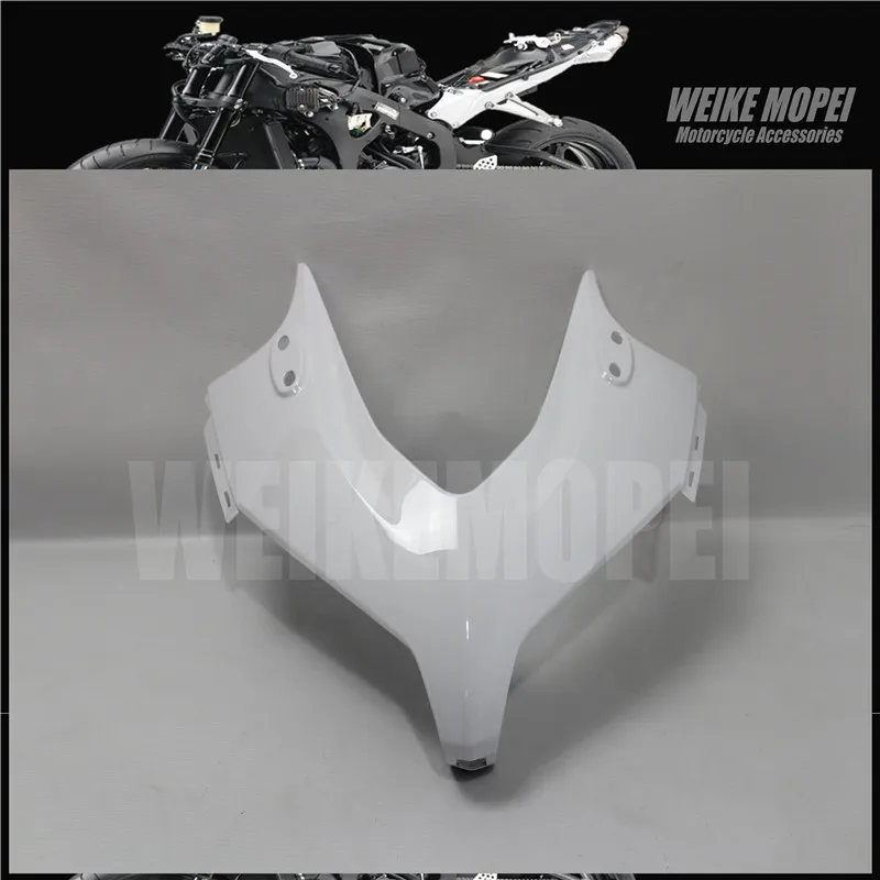 

White Motorcycle Front Upper Fairing Headlight Cowl Nose Panel Fit For HONDA CBR500R 2013 2014 2015