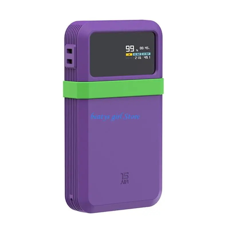 C7AB Shockproof Silicone Cover for No.15 AIR 100W Battery With Anti Slip Grip And Design