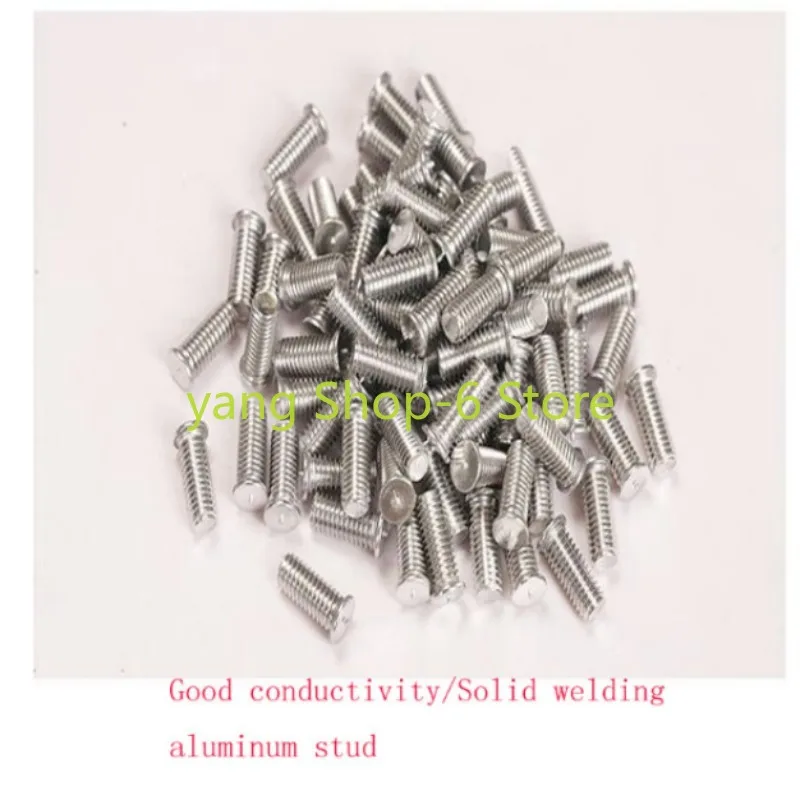 100PCS Aluminum Repair Machine Spot Welding Screw M4 M5 M6 Welding Stud