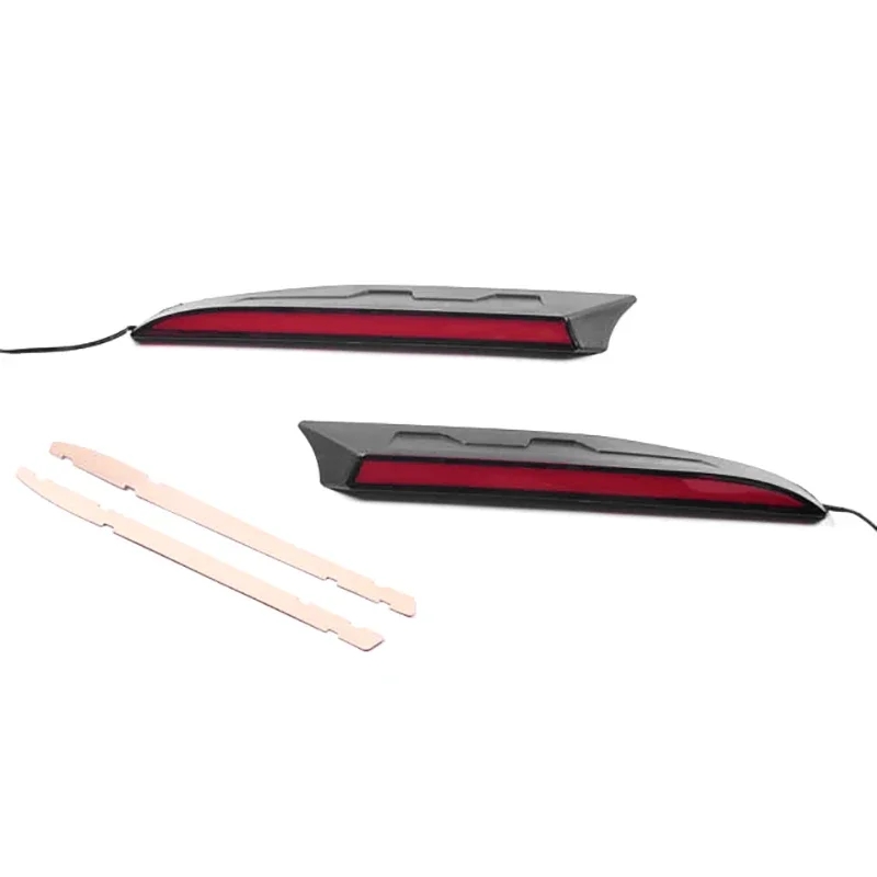 2 Pcs Multi-functions Bumper Rear Fog Lamp for Suzuki Swift 2018 Durable Waterproof Brake Light Reflector Automobile Accessories view 2