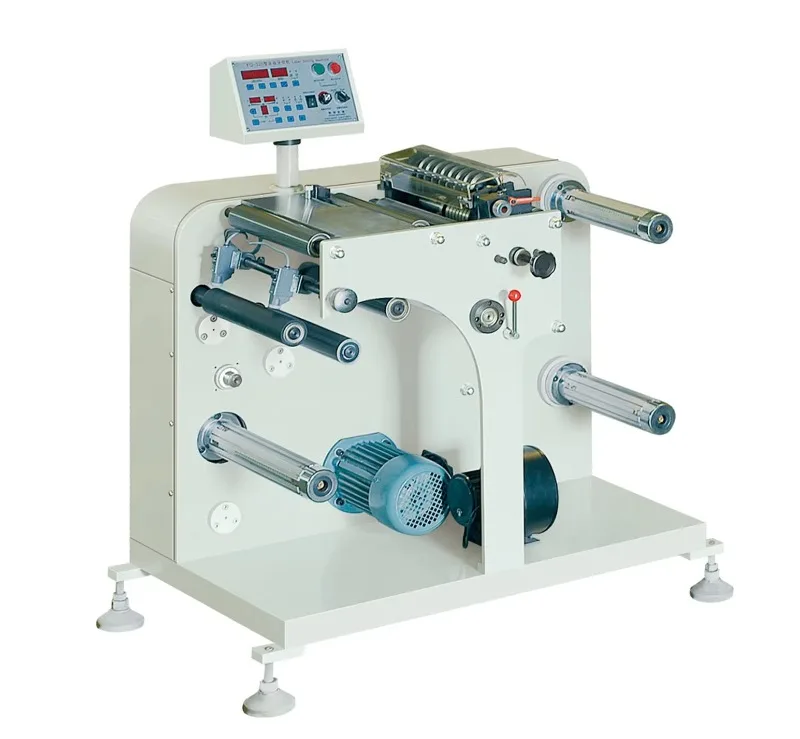 Picture 3: Customized Hot Selling Low Price Semi-automatic Slitting Rewinding Machine For Labels And Film Paper Label Roll Slitter Machine