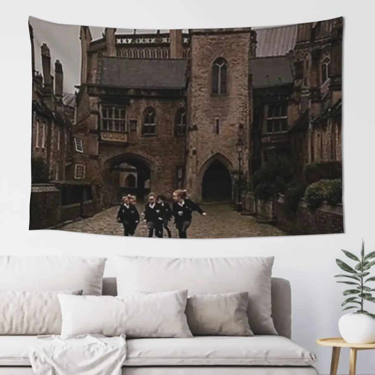 

dark academia friends Tapestry Cute Room Things Aesthetic Room Decors Tapestry