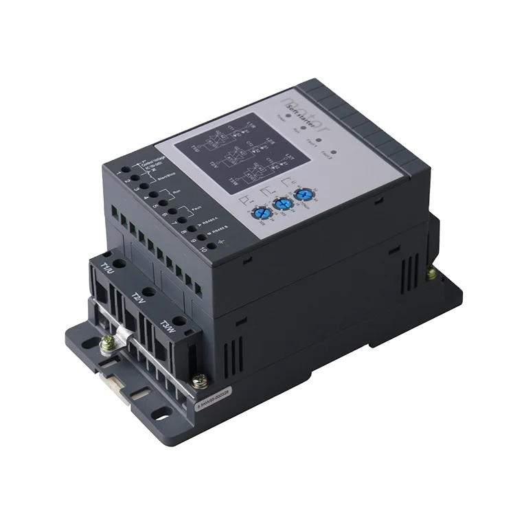 محرك التحكم AC 3 Phase 7.5KW 500V 11A بداية ناعمة مع الشركة المصنعة الالتفافية المدمجة سلسلة SSR 50/60 هرتز مشدات مغناطيسية