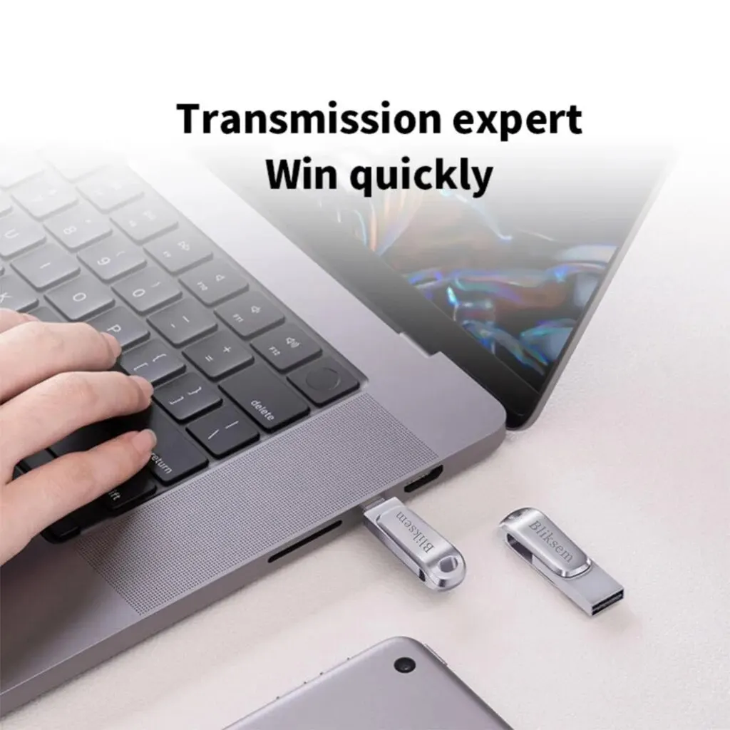 Bliksem TYPE-C USB 플래시 드라이브, TYPE-C PC용 고속 USB 플래시 드라이브, 128GB USB 2.0 TYPE-C, 32GB, 64GB, 128GB