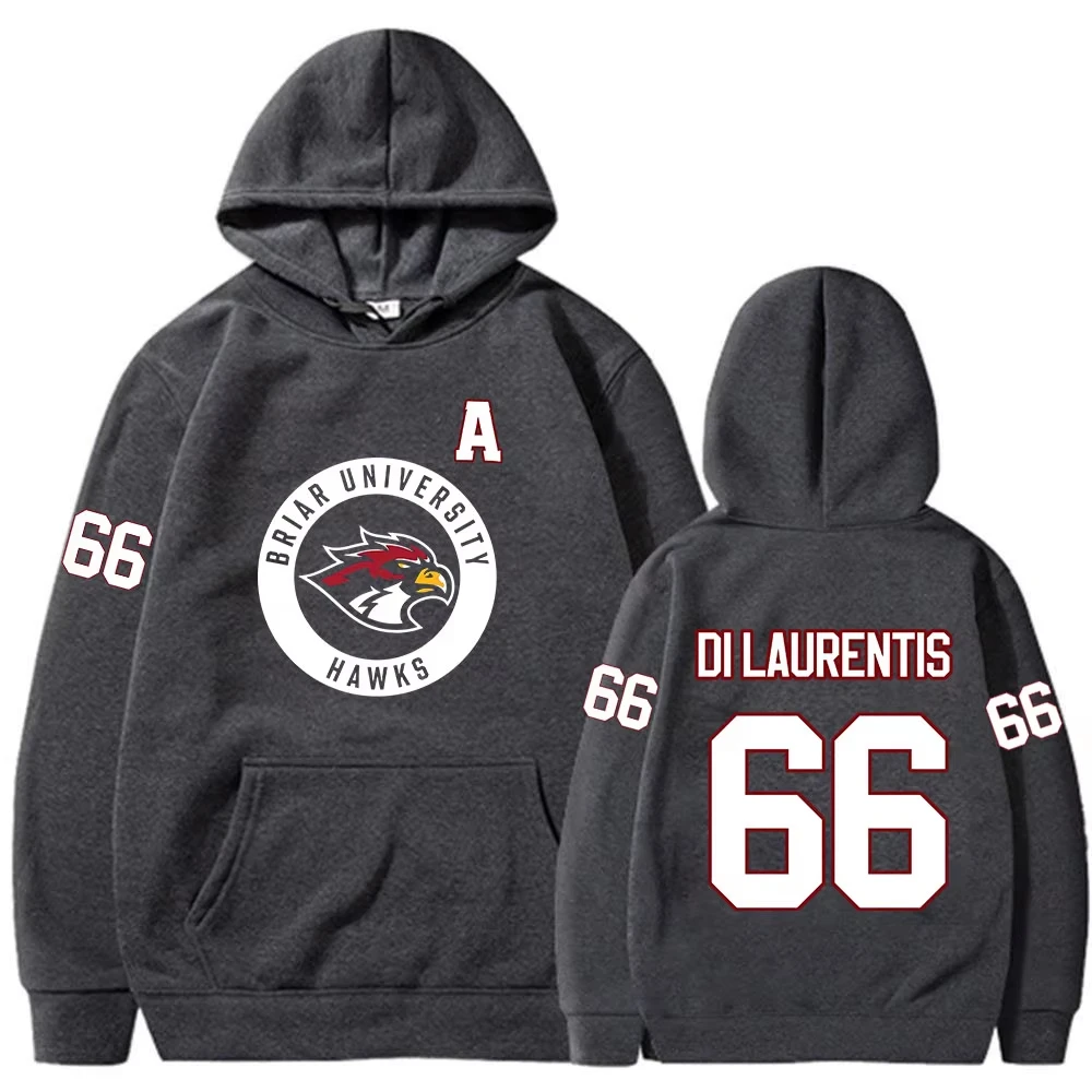 Off Campus TV Series Di Laurentis 66 Briar University Hockey Hoodies Men Women Casual Long Sleeves Hooded Sweatshirts Streetwear