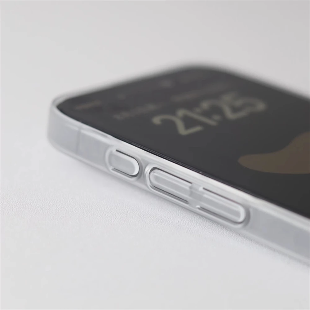 1.0 MM Ultra Thin Magnetic Translucent Matte Case For iPhone 17 16 15 Pro Max 14 13 12 Magsafe Wireless Charge Slim Hard Cover