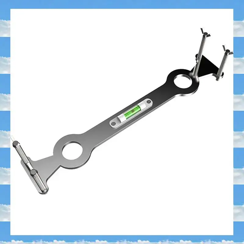 

A11I 4-Points Hot & Cold Water Pipes Leveler Fixed Leveler Mounting Aid For Effortless Water Heater Shower