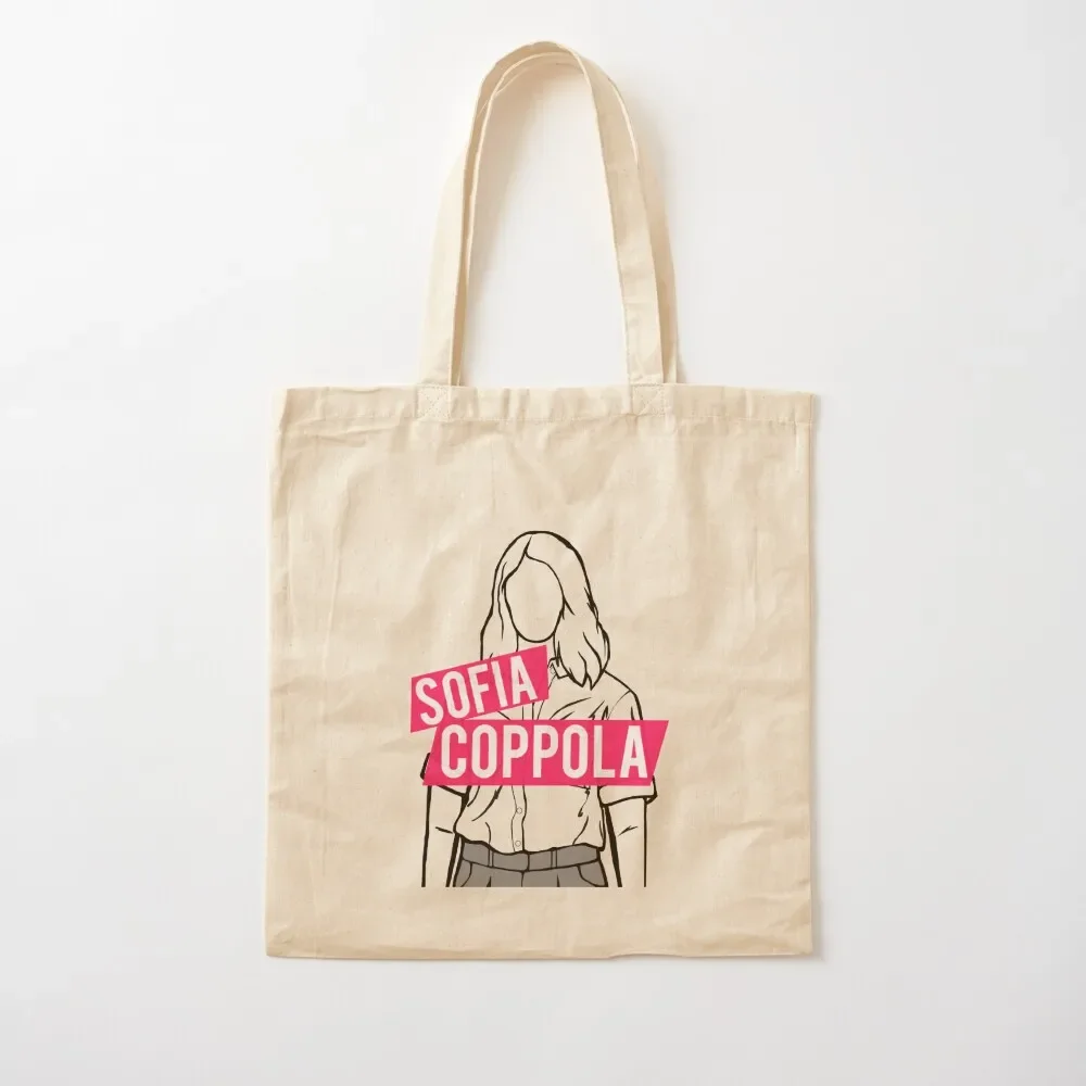 Sofia Coppola Portrait Tote Bag canvas tote shopping bags foldable hand bag Tote Bag