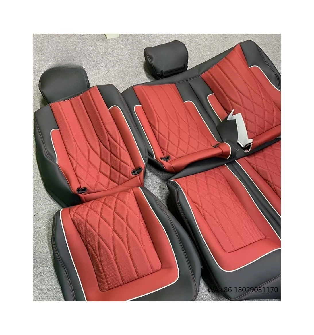 

Custom Car Seat CoverLuxury High Quality Leather Original Fit Seat for