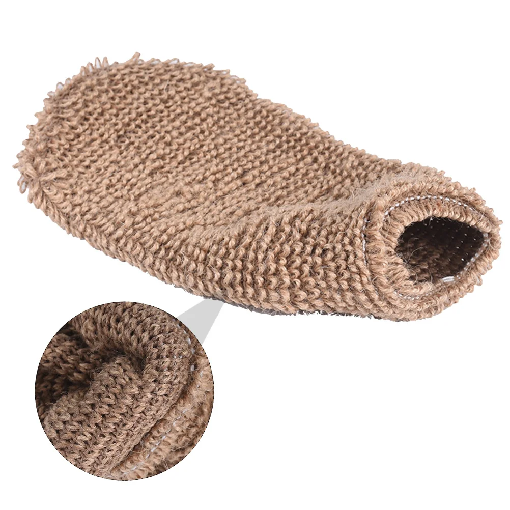 

2Pcs Shower Gloves for Body Exfoliation Deep Cleanse Dead Skin Removal Reusable Bathing Mittens with Strong Decontamination