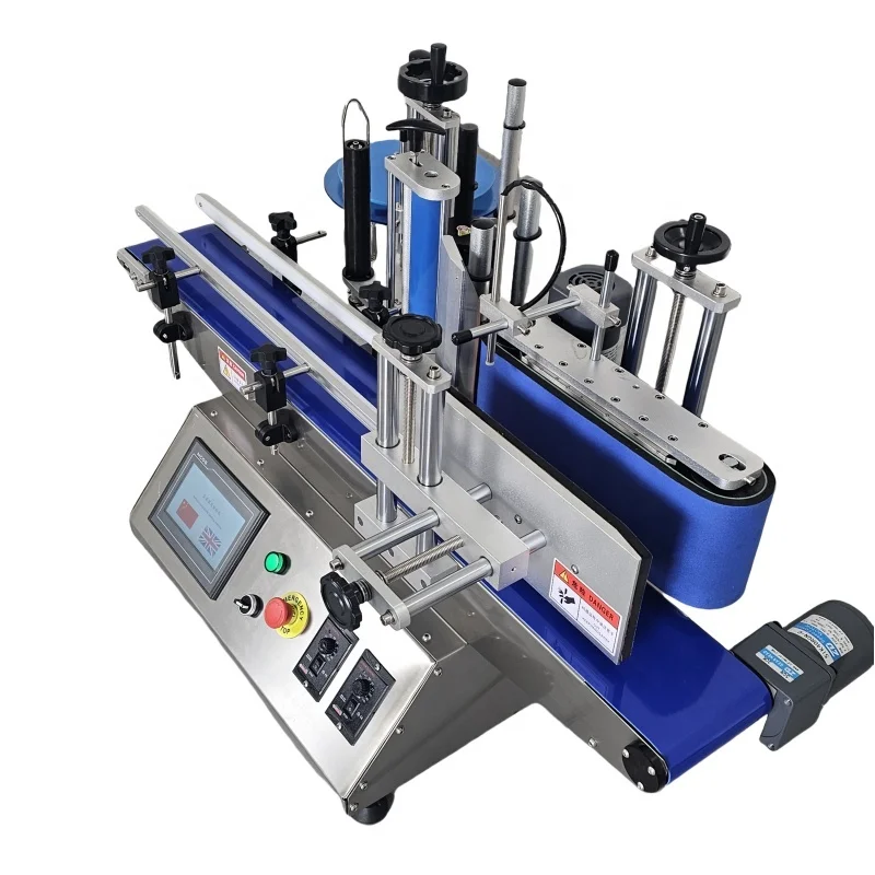 Electric Round Bottle Labeling Machine Labeling Equipment Sticker Machine Plastic Glass Bottle Sticker Printing Machine