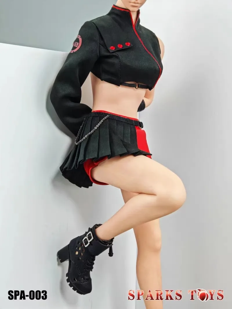 SPARKS TOYS SPA-003 1/6 Soldier Functional Style Hot And Spicy Short Skirt Set Model Toy For 12'' Action Figure In Stock