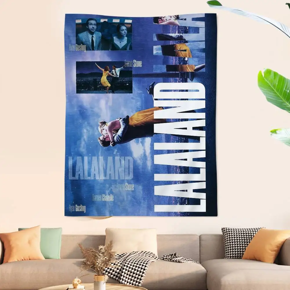 La La Land Movie Printed Large Wall Tapestry Cheap Hippie Wall Hanging Bohemian Wall Tapestries Mandala Home Decor