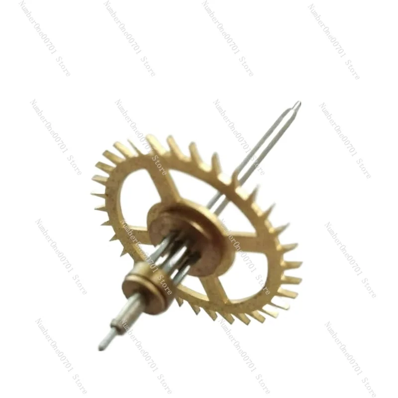 33 Tooth Escape Wheel and Verge Fork for  Clock Movement Repair Replacement Part