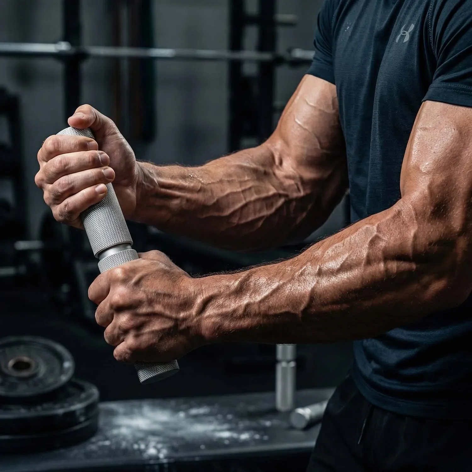 Cordless Kilogram Roll Forearm & Wrist Strength Trainer Torque Grip Bar for Fitness And Rehabilitation