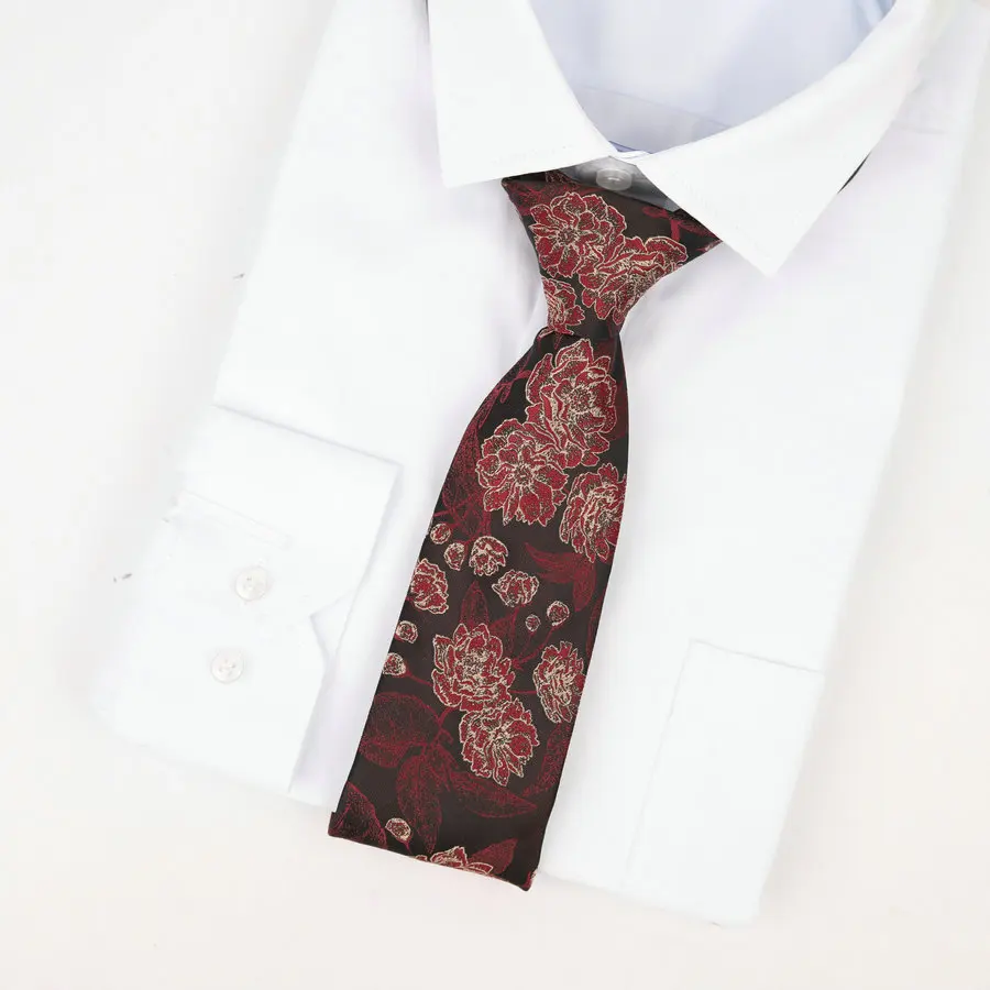 8cm Mode elegante Krawatten für Männer Frauen blau rot Krawatte für Hochzeit Business klassische Krawatten Hemden Männer Krawatte Accessoires – Detail 20