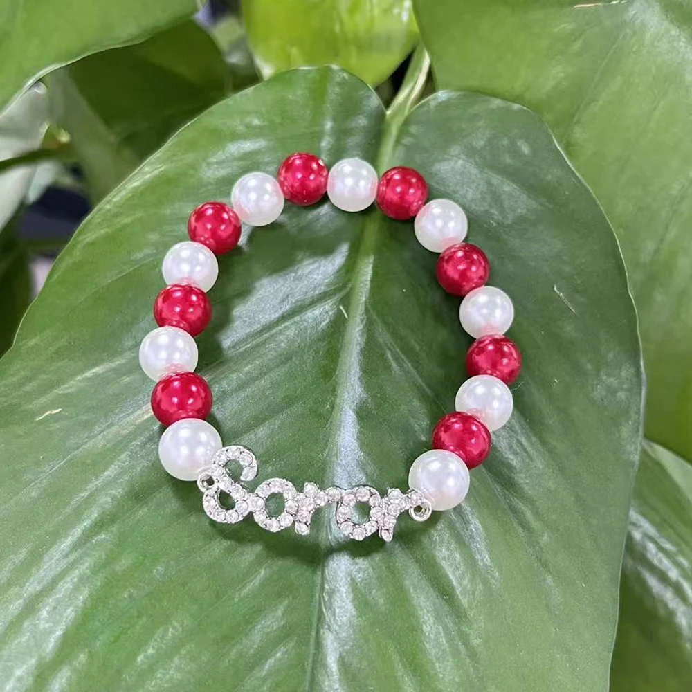 The Greek Societies Association Organizes SOROR Pearl Elastic Bracelets