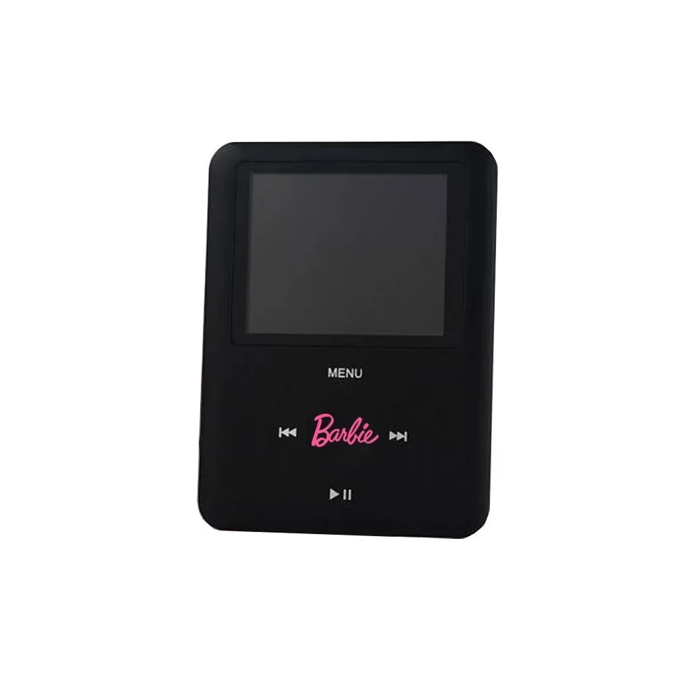 Barbie Anime Kawaii Mp3 Music Player OTG Cute Walkman Screen MP4 Running E-book Students External Sound Playback Christmas Gift