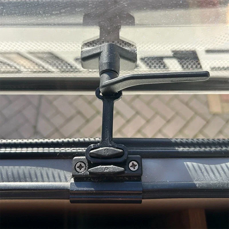 2/4 قطعة لنوافذ البلاستيك RV ملحقات التخييم قافلة متنقل نافذة التهوية البقاء #3