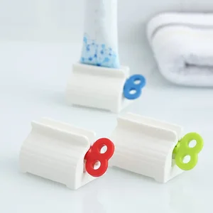 Toothpaste Squeezer Tooth Paste Holder Oral Care Bathroom Tools Tube Cosmetics Press Facial Cleanser Rolling Squeezing Dispenser