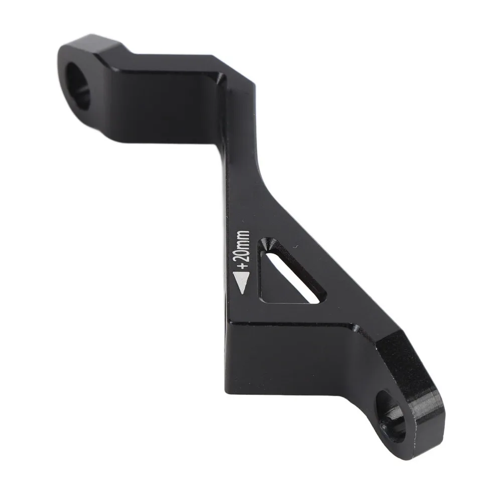 

Aluminum Alloy Disc Brake Adapter High Strength Black Flat Mount To Post Mount Adapter 74mm To 34mm Easy Installation