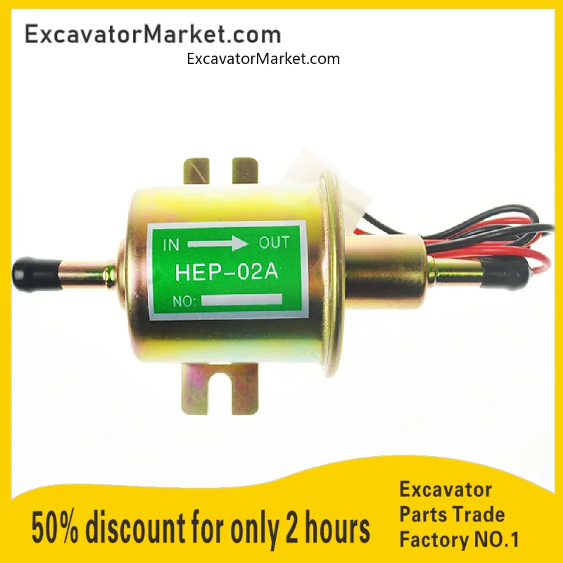 

Car Motorcycle Diesel Pump Fuel Transfer Pump EP-500-0 Excavator Low Pressure Gasoline Electric Fuel Pump HEP-02A 12V 24V