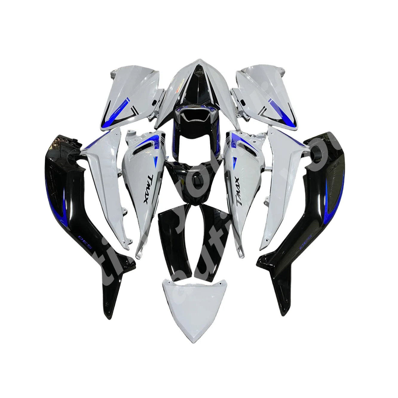 Whole Set Bodywork Fairing Kit For Yamaha Tmax530 T-max XP530 2012 2013 2014 black white Fit Tmax 530 2012-2014