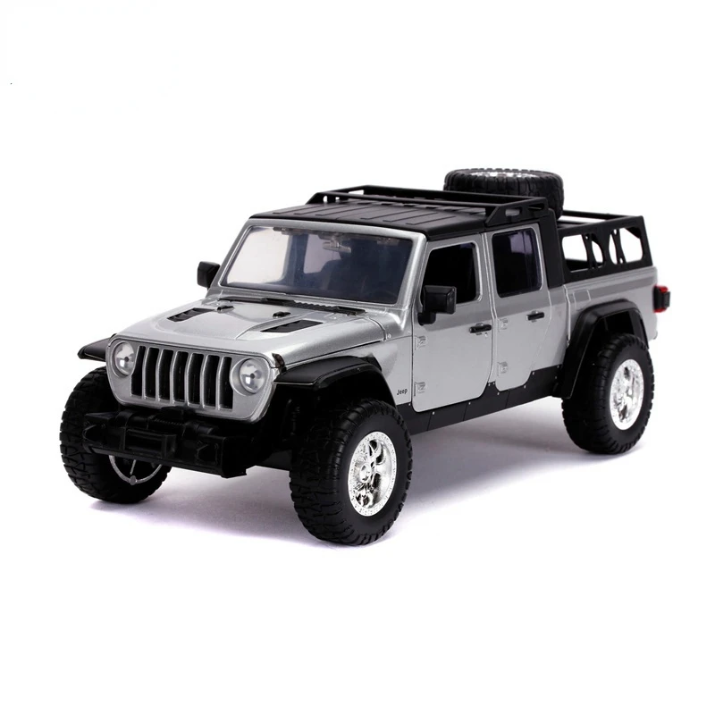 1:24 Fast And Furious 2020 JEEP GLADIATOR Diecast Car Metal Alloy Model Car Toys For Children Gift Collection