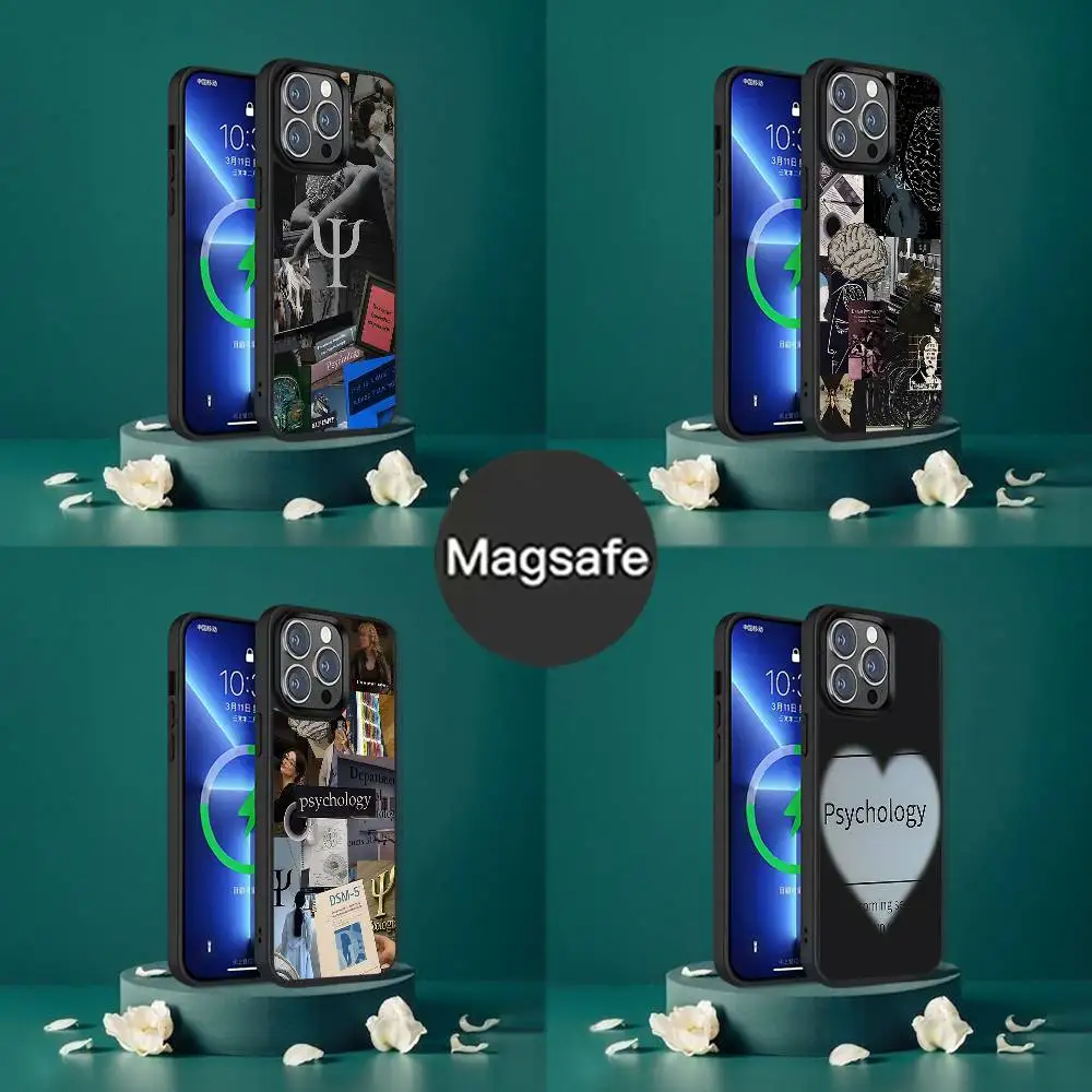 

Psychologist Profession Phone Case For iPhone 17,16,15,14,13,12,11,Pro,Max,Plus,Mini,SE4,E Magnetic Magsafe Wireless Charging
