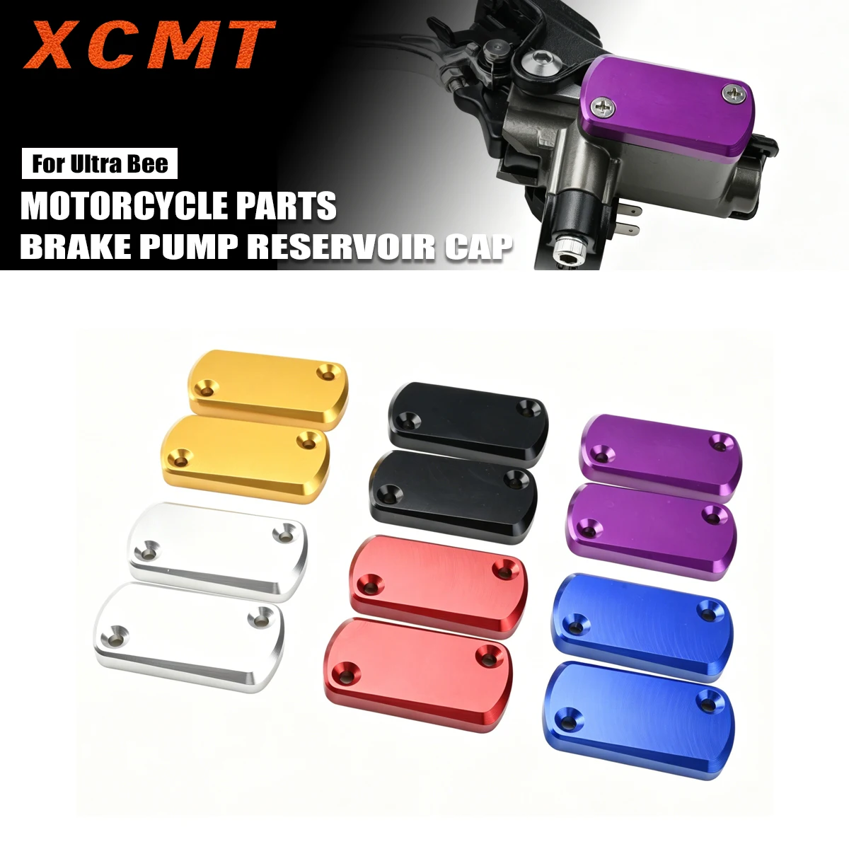 Electric Motorcycle Front Brake Pump Cover For Sur-Ron Ultra Bee CNC Aluminum Front Brake Fluid Reservoir Cap Cover Accessories