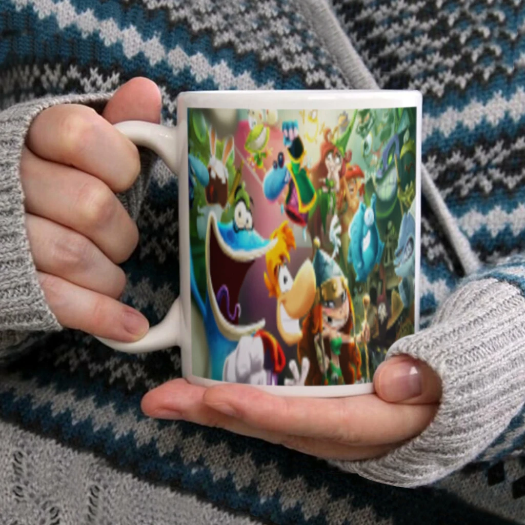 Game Rayman Legends 11oz Afternoon Tea Mug Multifunctional Ceramic Coffee Mug Porcelain Coffee Cup Drinking Cup