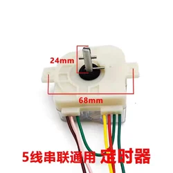 5 fili 180 gradi lavatrice Timer interruttore lavaggio Timer parti semiautomatiche della lavatrice a doppio cilindro