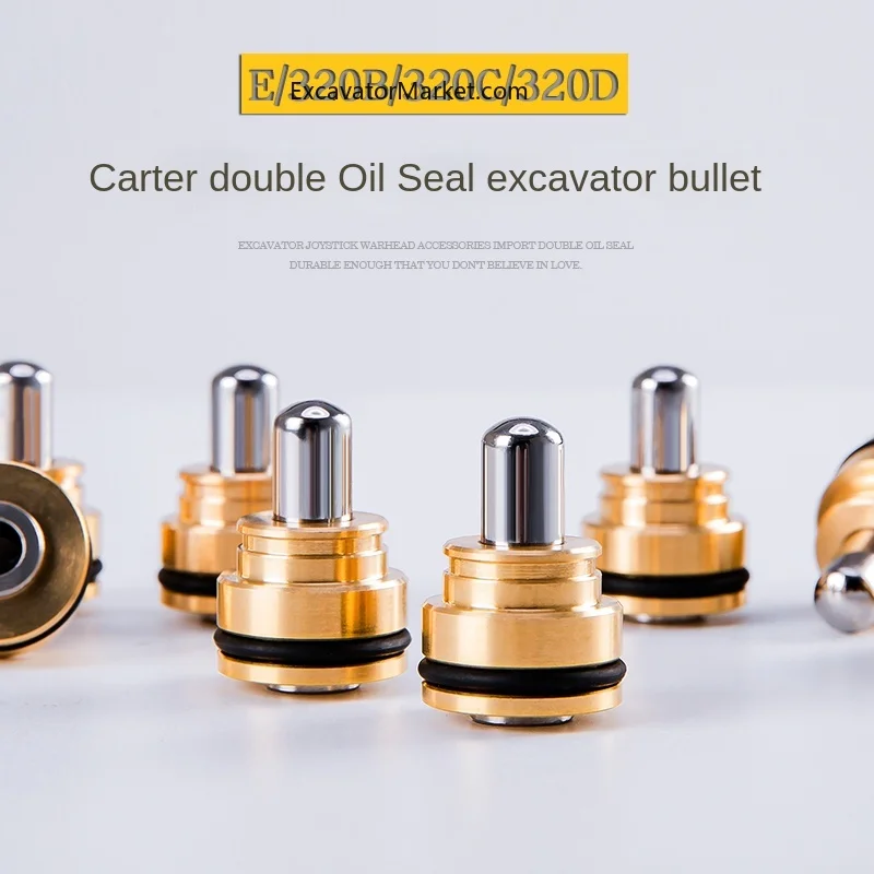 For Excavator Caterpillar Cat E200/312/308/312/320/330b/C/D Joystick Handle Bullet Head Accessories