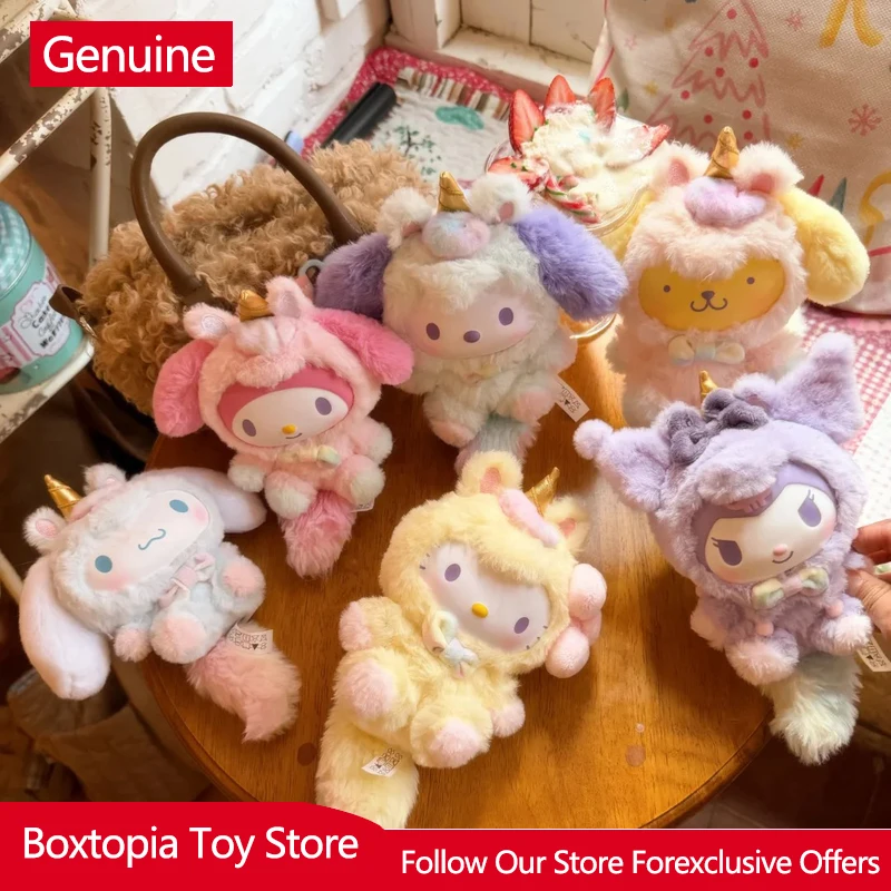 

Authentic Sanrio Dream Unicorn Series Vinyl Plush Doll Blind Box Kuromi Doll Bag Hanging Pendant Birthday Gift For Girlfriend